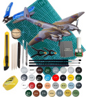 DE HAVILLAND Mosquito FB Mk.VI/NF Mk.II plastikowy model do sklejania samolotu+ farby, lakier