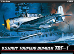 MODEL amerykańskiego samolotu torpedowo-bombowego Grumman TBF-1 Avenger + farby, podkład i inne dodatki.......