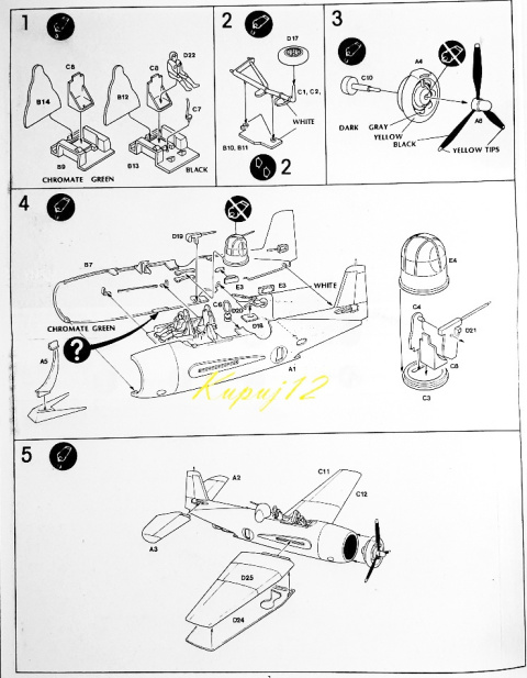 MODEL amerykańskiego samolotu torpedowo-bombowego Grumman TBF-1 Avenger + farby, podkład i inne dodatki....... MODEL amerykańskiego samolotu torpedowo-bombowego Grumman TBF-1 Avenger + farby, podkład i inne dodatki.......