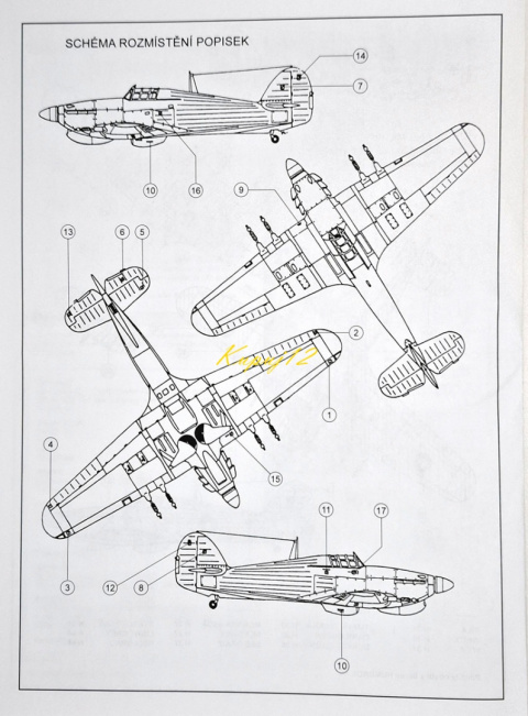 MODEL samolot do sklejania Hawker Hurricane MK.II C+Mata ,farby, klej, narzędzia MODEL samolot do sklejania Hawker Hurricane MK.II C+Mata ,farby, klej, narzędzia