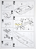 MODEL samolot do sklejania Hawker Hurricane MK.II C+farby, lakier, klej, pędzelki