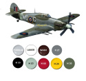 MODEL samolot do sklejania Hawker Hurricane MK.II C+ podkład, farby, lakier, wash