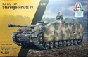 NIEMIECKIE działo samobieżne Sd.Kfz.167 plastikowy model do sklejania Italeri skala 1 35