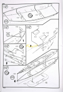 OKRĘT, niemiecki pancernik , Bismarck skala 1:700+ zestaw farb modelarskich z fabą podkładową....
