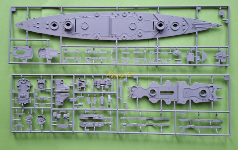 OKRĘT, niemiecki pancernik , Bismarck skala 1:700+ zestaw farb modelarskich z fabą podkładową.... OKRĘT, niemiecki pancernik , Bismarck skala 1:700+ zestaw farb modelarskich z fabą podkładową....