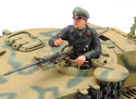 TIGER I mid produktion, model czołgu zestaw z farbami.