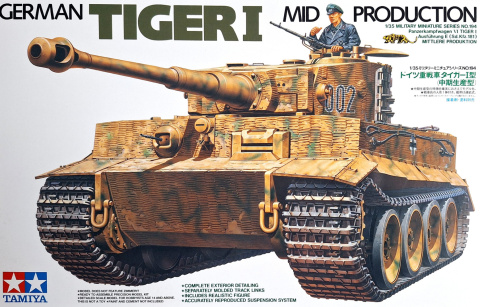 TIGER I mid produktion, model czołgu zestaw z matą A3, klejem, pędzelkami, farbami..... TIGER I mid produktion, model czołgu zestaw z matą A3, klejem, pędzelkami, farbami.....