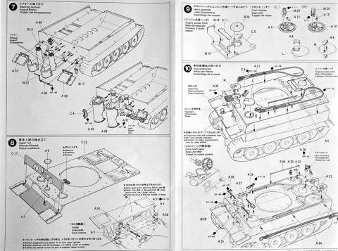 TIGER I mid produktion, model czołgu zestaw z matą A3, klejem, pędzelkami, farbami..... TIGER I mid produktion, model czołgu zestaw z matą A3, klejem, pędzelkami, farbami.....