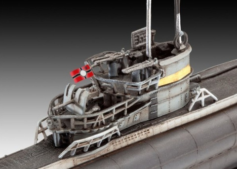 MODEL niemiecki okręt podwodny U-Boot TYPE VII C/41 skala 1:350 + zestaw farb modelarskich z fabą podkładową.... MODEL niemiecki okręt podwodny U-Boot TYPE VII C/41 skala 1:350 + zestaw farb modelarskich z fabą podkładową....
