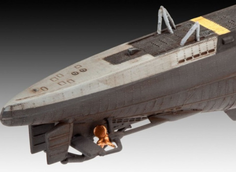 MODEL niemiecki okręt podwodny U-Boot TYPE VII C/41 skala 1:350 + zestaw farb modelarskich z fabą podkładową.... MODEL niemiecki okręt podwodny U-Boot TYPE VII C/41 skala 1:350 + zestaw farb modelarskich z fabą podkładową....