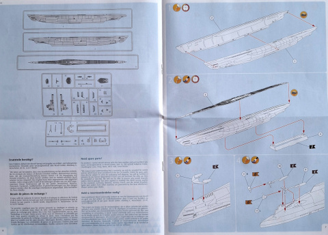 MODEL niemiecki okręt podwodny U-Boot TYPE VII C/41 skala 1:350 + zestaw farb modelarskich z fabą podkładową.... MODEL niemiecki okręt podwodny U-Boot TYPE VII C/41 skala 1:350 + zestaw farb modelarskich z fabą podkładową....