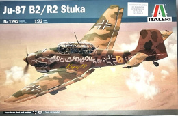 MODEL samolot do sklejania Junkers Ju-87 B2R2 Stuka+ mata,farby, lakier, klej, pedzle