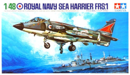 MODEL samolot do sklejania Royal Navy Sea Harrier FRS.1+ mata, podkład, farby,klej, farby
