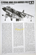 MODEL samolot do sklejania Royal Navy Sea Harrier FRS.1+ mata, podkład, farby,klej, farby