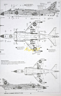 MODEL samolot do sklejania Royal Navy Sea Harrier FRS.1+ podkład, farby,klej, farby