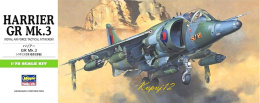 MODEL samolotu HARRIER GR Mk.3+ klej, podkład, farby, lakier, wash