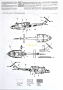 Model śmigłowca Bell UH-1B Huey Italeri Skala 1:72 040