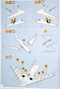 AIRBUS A340-300 duży plastikowy model do sklejania samolotu pasażerskiego + farby....