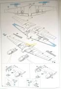 MODEL samolot Messerschmitt Bf 110E+ mata, farby, lakier, klej, narzędzia