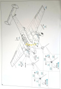 MODEL samolot Messerschmitt Bf 110E+ mata, farby, lakier, klej, narzędzia