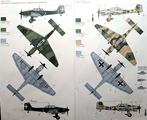 MODEL samolot do sklejania Junkers Ju-87 B-2/R-2 Picchiatello + podkład, farby, lakier, wash MODEL samolot do sklejania Junkers Ju-87 B-2/R-2 Picchiatello + podkład, farby, lakier, wash
