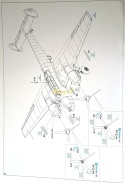 Model samolot do sklejania Messerschmitt Bf 110E Eduard Skala 1:72 7464