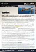 Model samolot do sklejania Messerschmitt Bf 110E Eduard Skala 1:72 7464