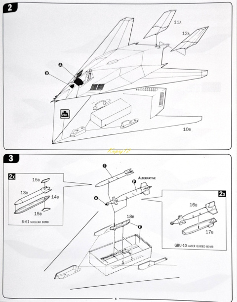 MODEL samolotu do sklejania F-117 Nighthawk, farby, lakier, wash MODEL samolotu do sklejania F-117 Nighthawk, farby, lakier, wash