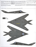 MODEL samolotu do sklejania F-117 Nighthawk, farby, lakier, wash