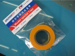 Taśma maskująca modelarska papierowa do odcinania kolorów, do krzywizn, masking tape Ustar 12 mm
