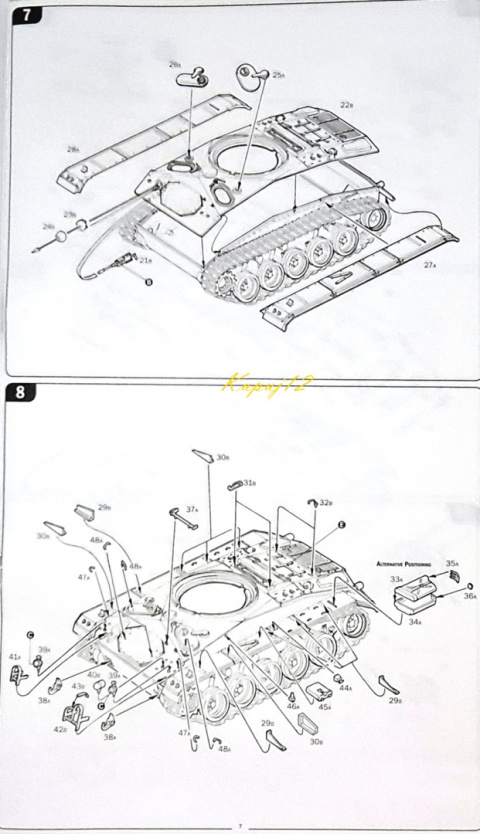 M24 CHAFFEE Amerykański czołg Plastikowy model do sklejania Podkład, farby M24 CHAFFEE Amerykański czołg Plastikowy model do sklejania Podkład, farby