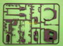 M24 CHAFFEE Amerykański czołg Plastikowy model do sklejania Podkład, farby