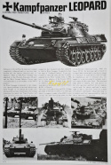 MODEL czołgu do sklejania Kampfpanzer Leopard+ mata, farby, , klej, pędzle