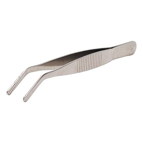 Precyzyjna i dokładna pęseta metalowa modelarska zakrzywiona 12,5 cm Precyzyjna i dokładna pęseta metalowa modelarska zakrzywiona 12,5 cm