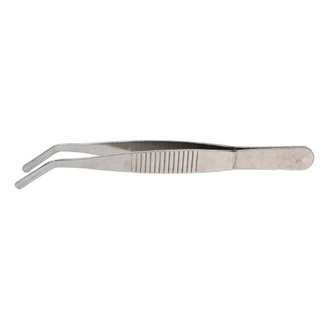 Precyzyjna i dokładna pęseta metalowa modelarska zakrzywiona 12,5 cm Precyzyjna i dokładna pęseta metalowa modelarska zakrzywiona 12,5 cm