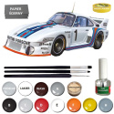 PORSCHE 935 Baby plastikowy model do sklejania samochodu + farby, klej...