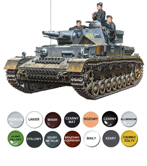Sd.Kfz.161 NIEMIECKI czołg Panzerkampfwagen Ausf.F plastikowy model do sklejania Sd.Kfz.161 NIEMIECKI czołg Panzerkampfwagen Ausf.F plastikowy model do sklejania