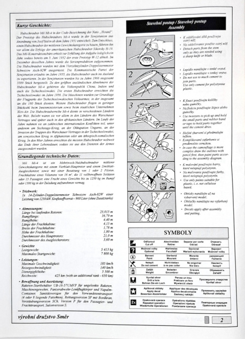 MODEL radzieckiego śmigłowca MIL Mi-4 + podkład, farby, lakier, klej, pędzelki MODEL radzieckiego śmigłowca MIL Mi-4 + podkład, farby, lakier, klej, pędzelki