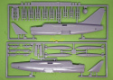 MODEL samolot do sklejania F-8E CRUSADER + podkład, farby,klej, farby