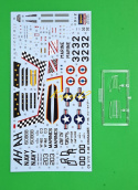 MODEL samolotu F-8E CRUSADER + mata, podkład, farby, lakier,klej, narzędzia