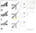 MODEL samolotu F-8E CRUSADER + mata, podkład, farby, lakier,klej, narzędzia