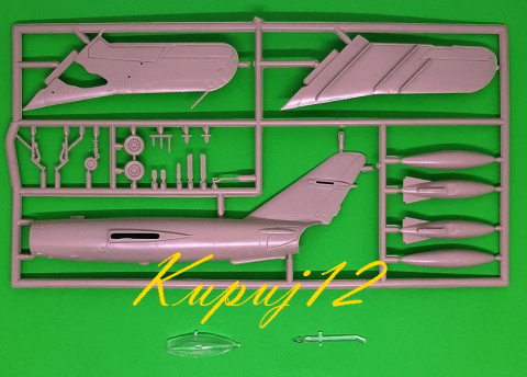 MODEL samolotu do sklejania MIG-17 PF + farba podkładowa, farby, lakier, wash, 3 pędzelki, klej MODEL samolotu do sklejania MIG-17 PF + farba podkładowa, farby, lakier, wash, 3 pędzelki, klej