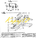 MODEL samolotu do sklejania MIG-17 PF + farba podkładowa, farby, lakier, wash, 3 pędzelki, klej