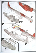 MODEL samopotu North American P-51D Mustang 1:48 + podkład, lakier, farby