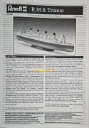 STATEK pasażerski Titanic skala 1:700+ zestaw farb modelarskich z fabą podkładową....