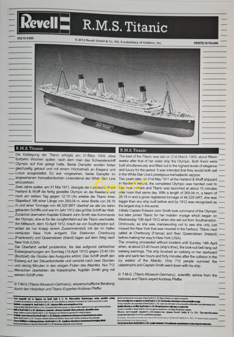 STATEK pasażerski Titanic skala 1:700+ zestaw farb modelarskich z fabą podkładową.... STATEK pasażerski Titanic skala 1:700+ zestaw farb modelarskich z fabą podkładową....