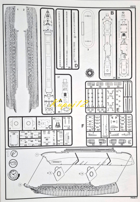 STATEK pasażerski Titanic skala 1:700+ zestaw farb modelarskich z fabą podkładową.... STATEK pasażerski Titanic skala 1:700+ zestaw farb modelarskich z fabą podkładową....