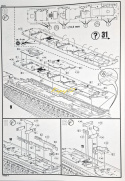 STATEK pasażerski Titanic skala 1:700+ zestaw farb modelarskich z fabą podkładową....