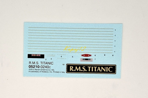 STATEK pasażerski Titanic skala 1:700+ zestaw farb modelarskich z fabą podkładową.... STATEK pasażerski Titanic skala 1:700+ zestaw farb modelarskich z fabą podkładową....