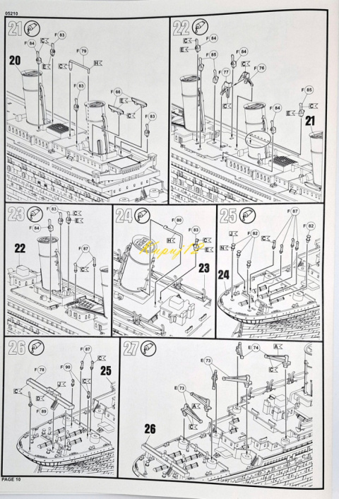 STATEK pasażerski Titanic skala 1:700+ zestaw farb modelarskich z fabą podkładową.... STATEK pasażerski Titanic skala 1:700+ zestaw farb modelarskich z fabą podkładową....